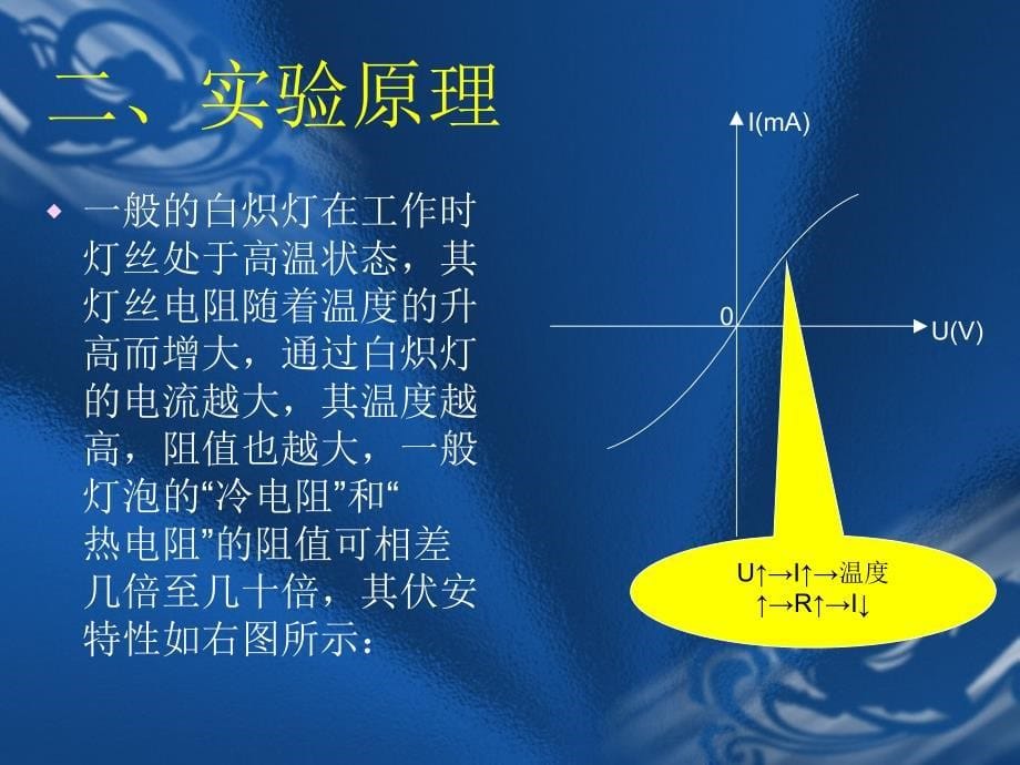 实验三元件的伏安特性课件_第5页