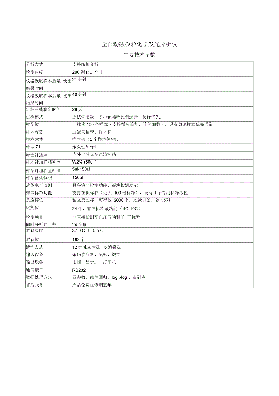 招标设备技术参数电子教案_第2页