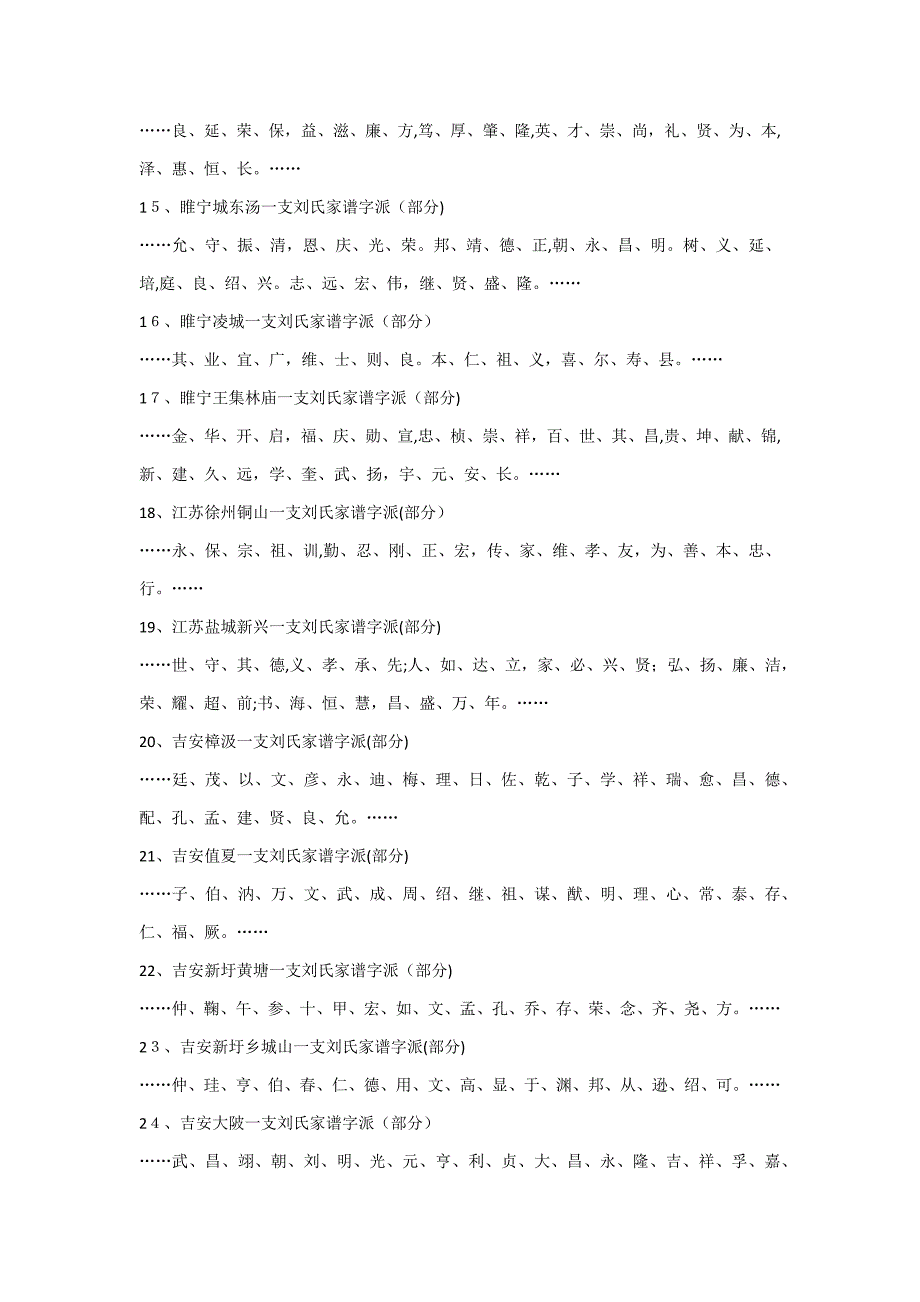 刘氏家谱及字辈_第3页