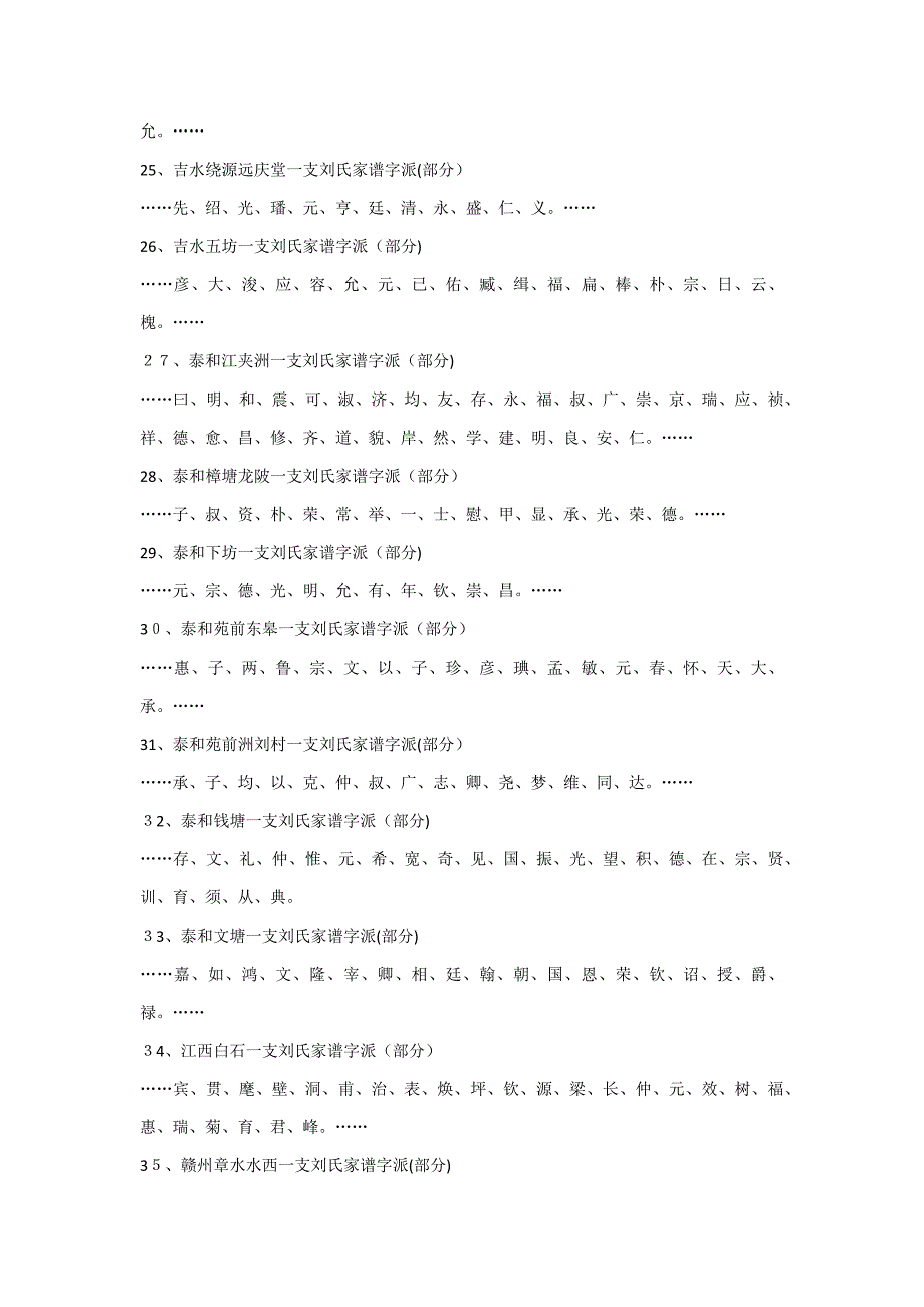 刘氏家谱及字辈_第4页