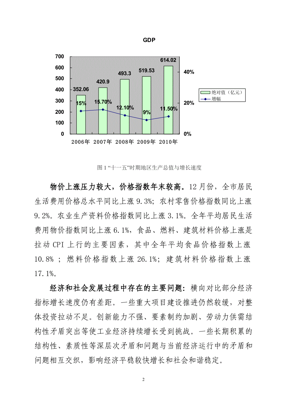 2010年义乌国民经济和社会发展统计公报_第2页