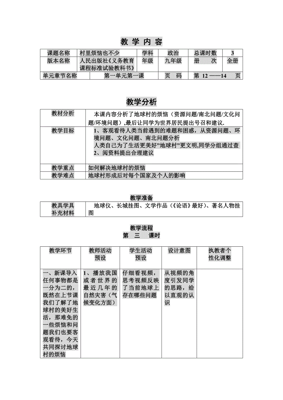 村里的烦恼也不少_第1页