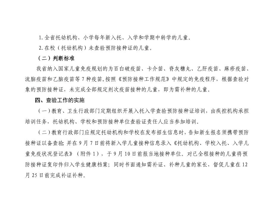 儿童入学入托预防接种查验工作规范_第3页