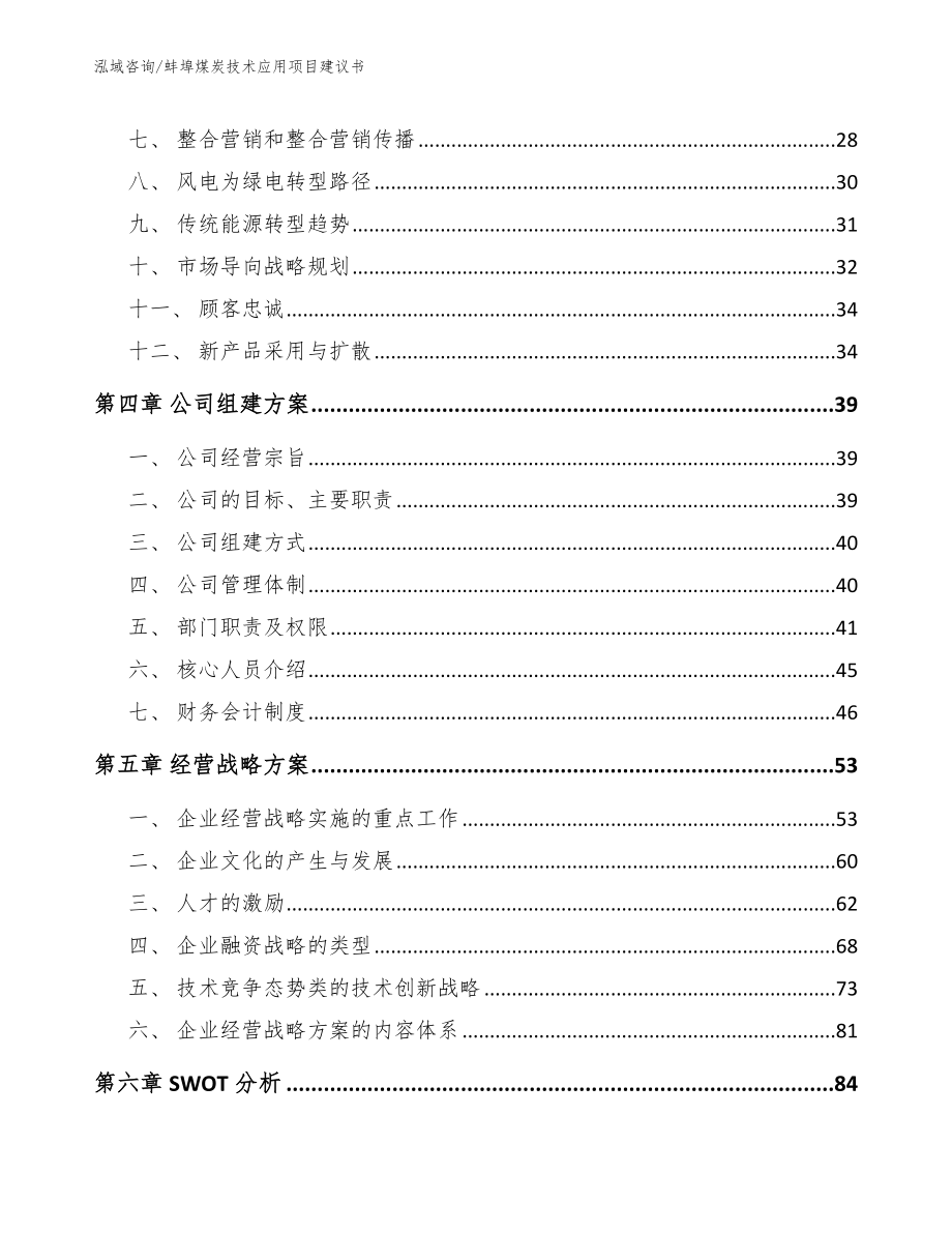 蚌埠煤炭技术应用项目建议书_第3页