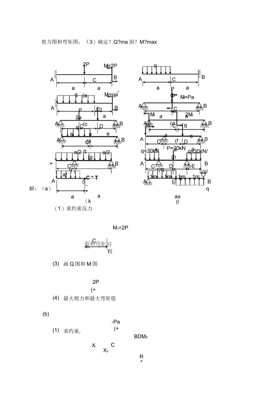 材料力学习题选及其解答_第4页