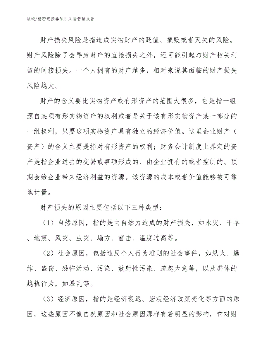 精密连接器项目风险管理报告_第4页