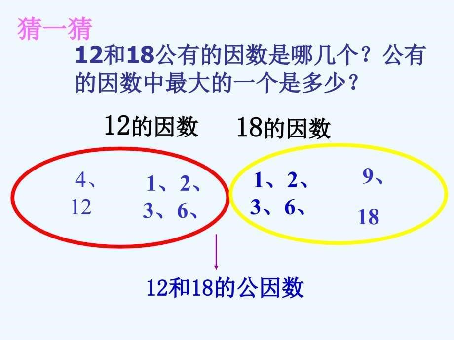 上课用《找最大公因数》PPT课件之三_第5页