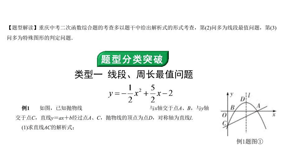 2020年中考专题复习题型十二次函数综合题课件_第2页