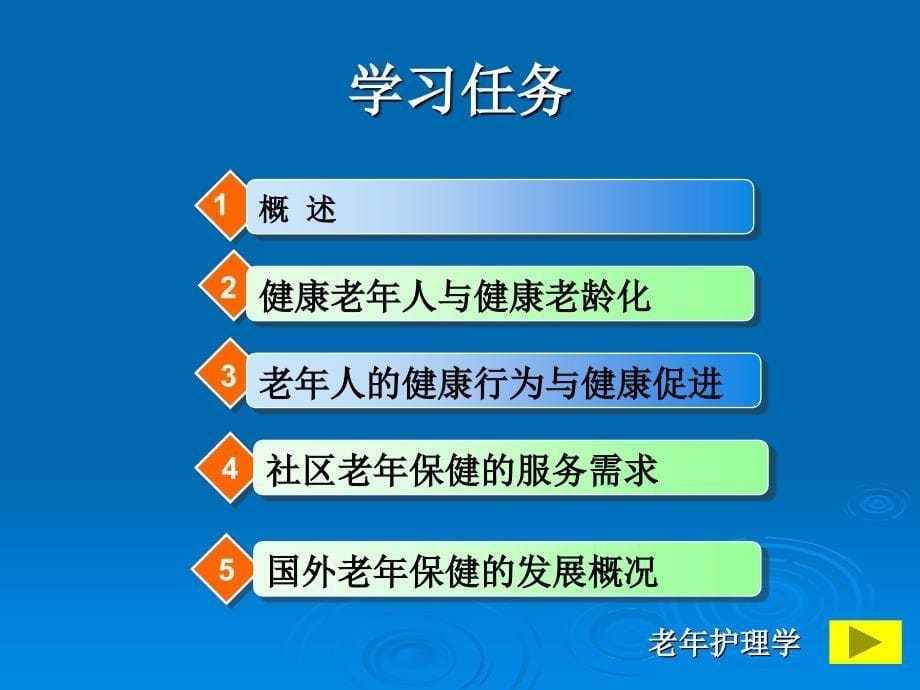 老年保健与健康促进 《老年护理》课件_第5页