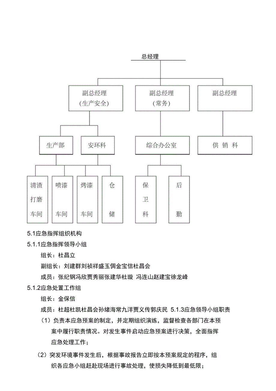 公司环境安全应急预案(DOC 10页)_第3页