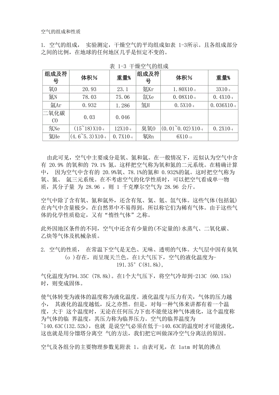 空气的组成和性质_第1页