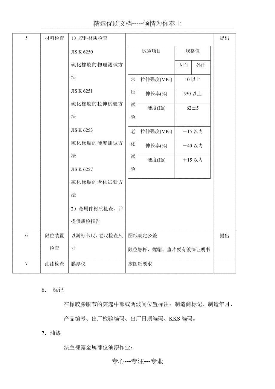 橡胶膨胀节结构说明书_第5页