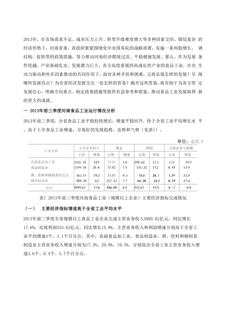 河南食品工业发展形势分析与展望_第2页