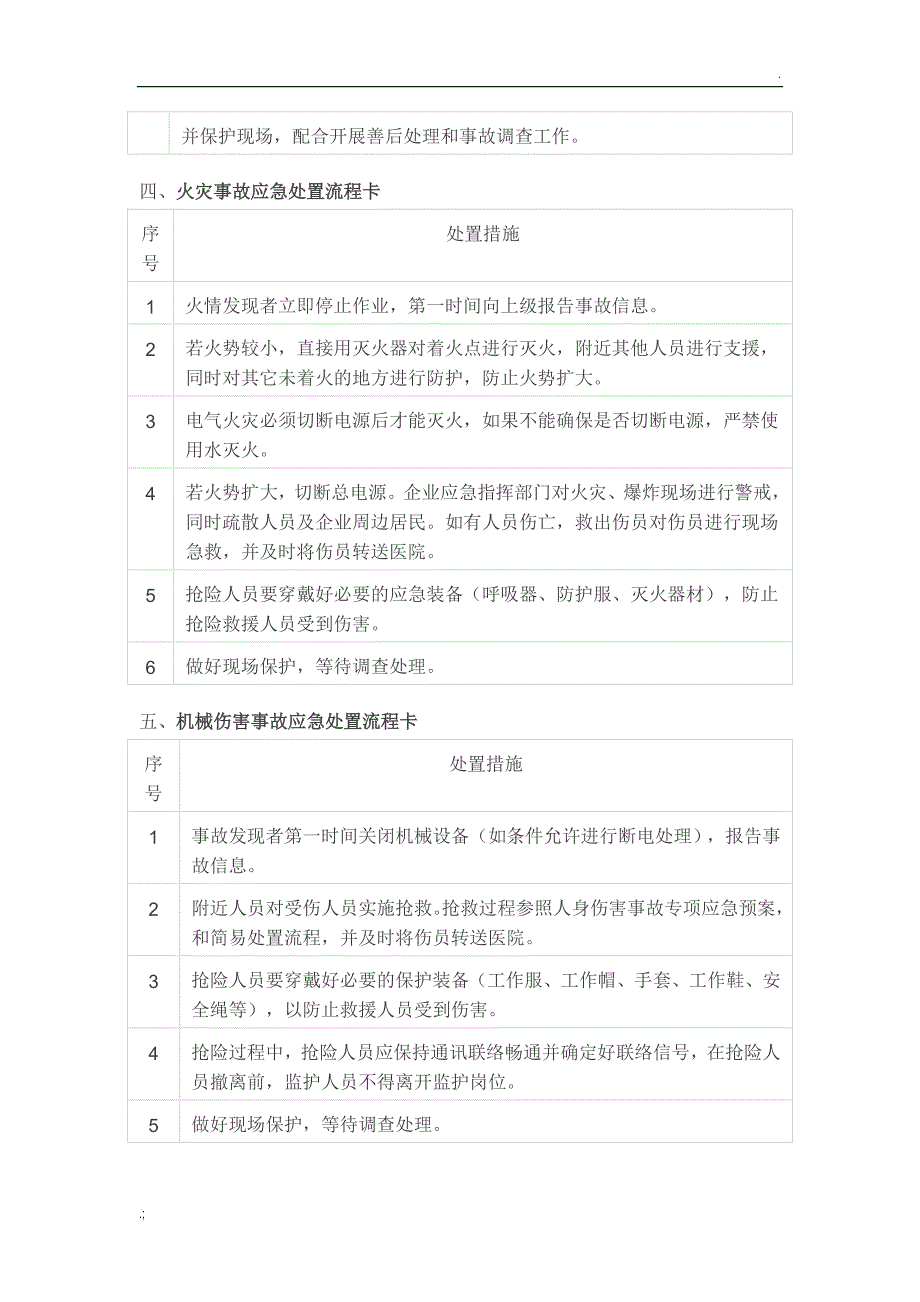 岗位应急处置卡2_第3页