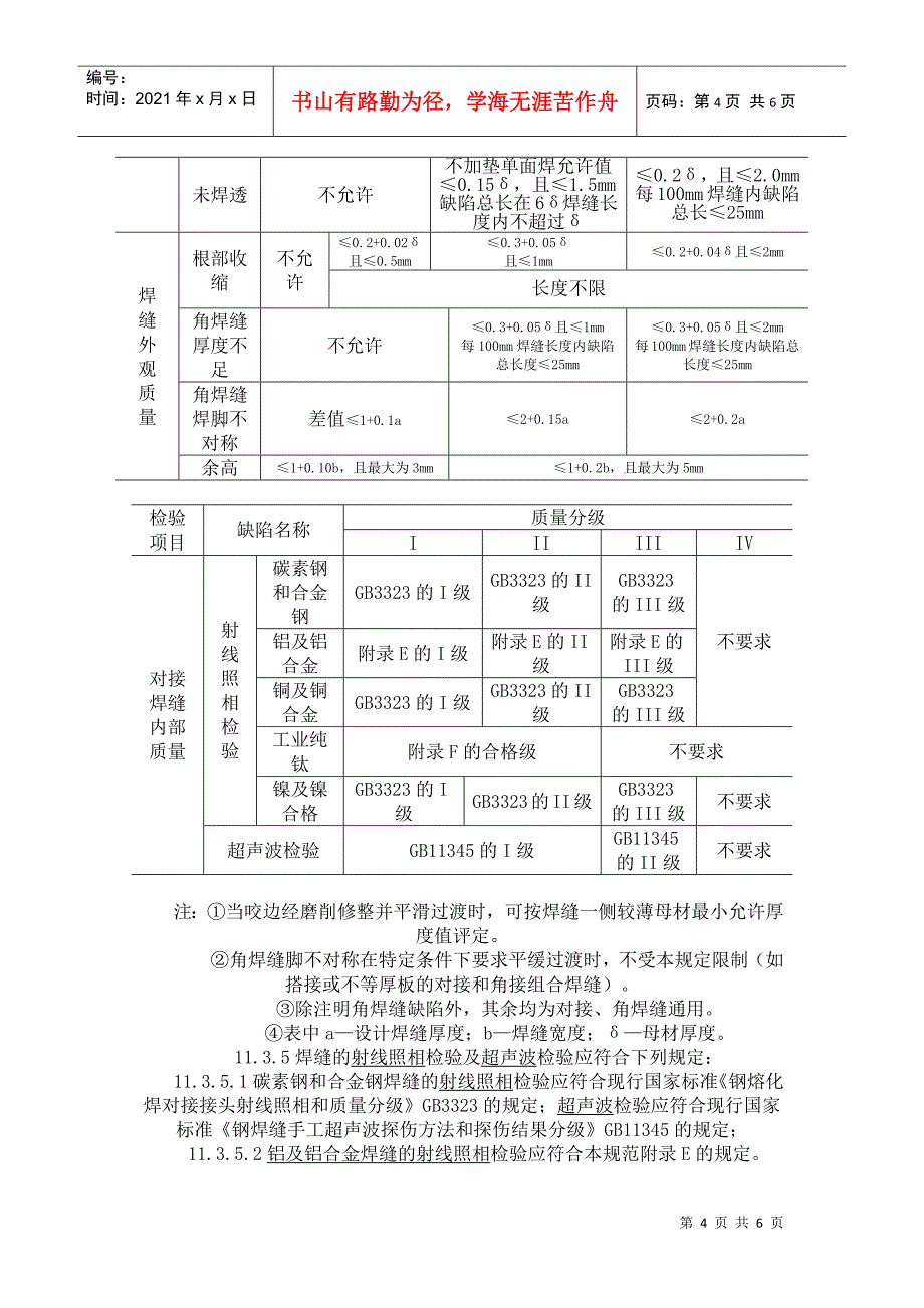 焊接工程施工及验收_第4页