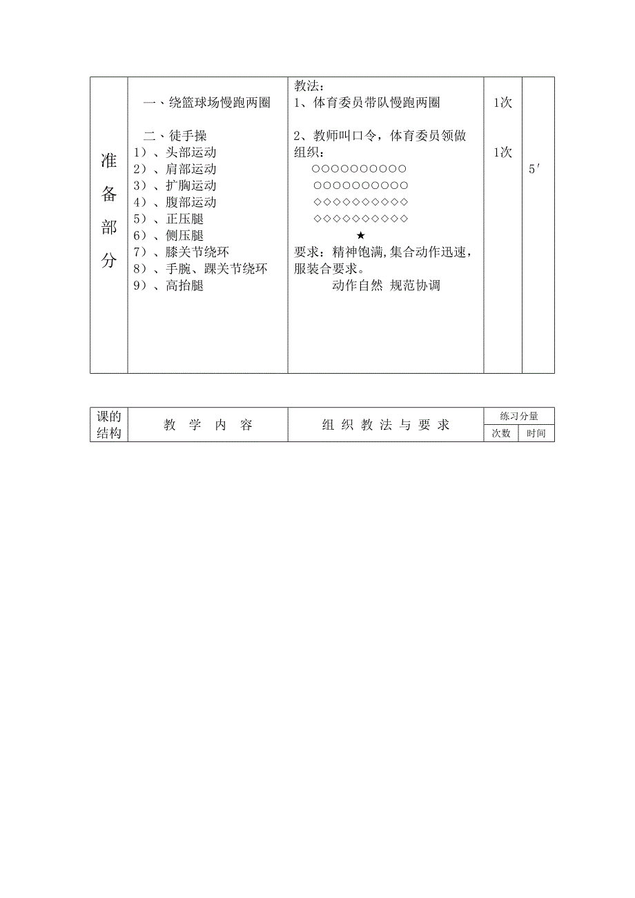 小学六年级体育教案[1].doc_第2页