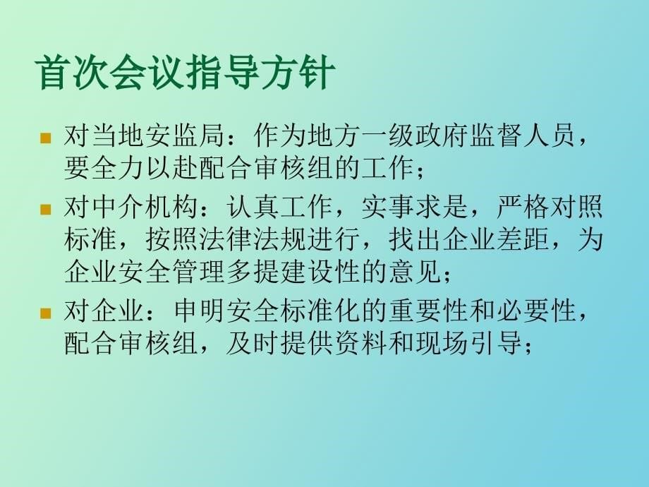 安全标准化评审注意事项和方法_第5页