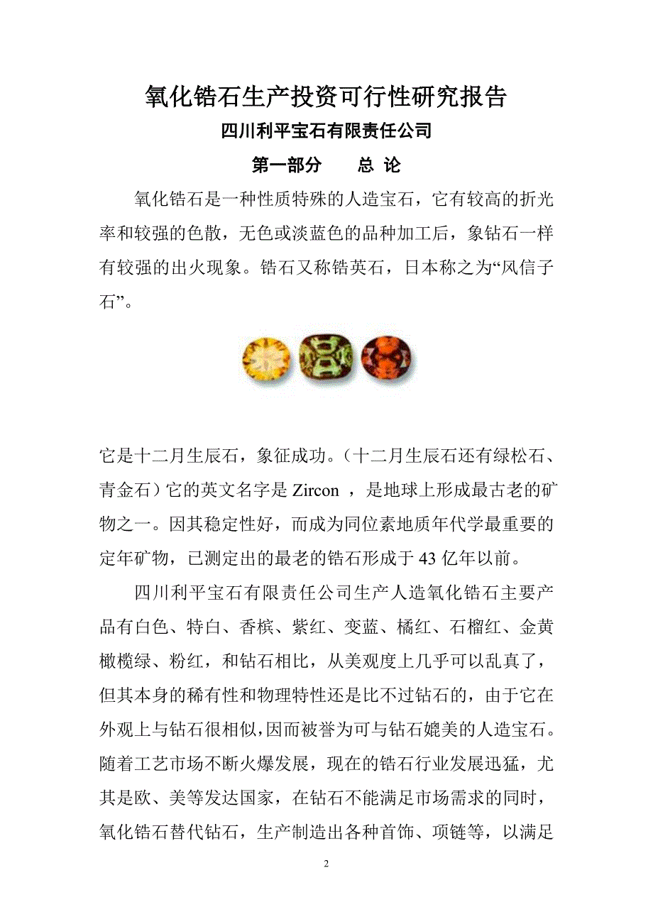 氧化锆生产投资.doc_第2页