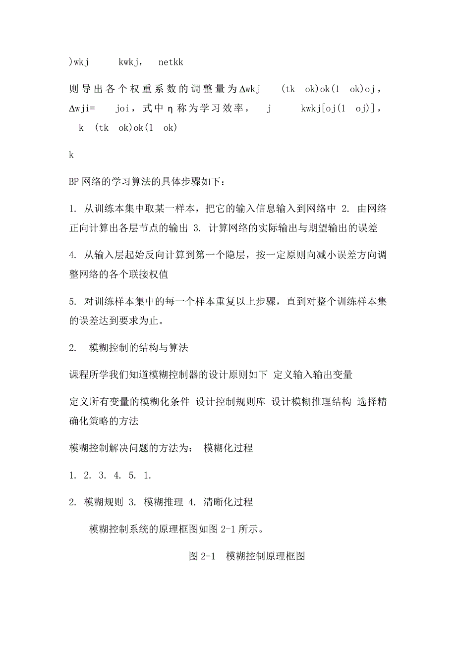 利用模糊神经网络控制解决问题的原理及方法_第4页