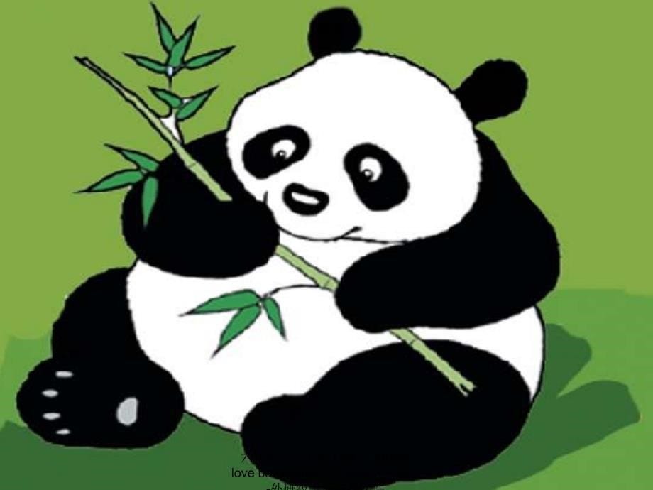 最新六年级英语上册Unit1Pandaslovebamboo课件_第5页