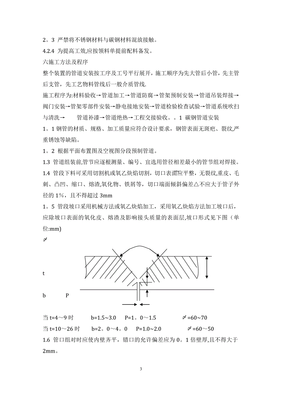 管道工艺施工方案_第3页