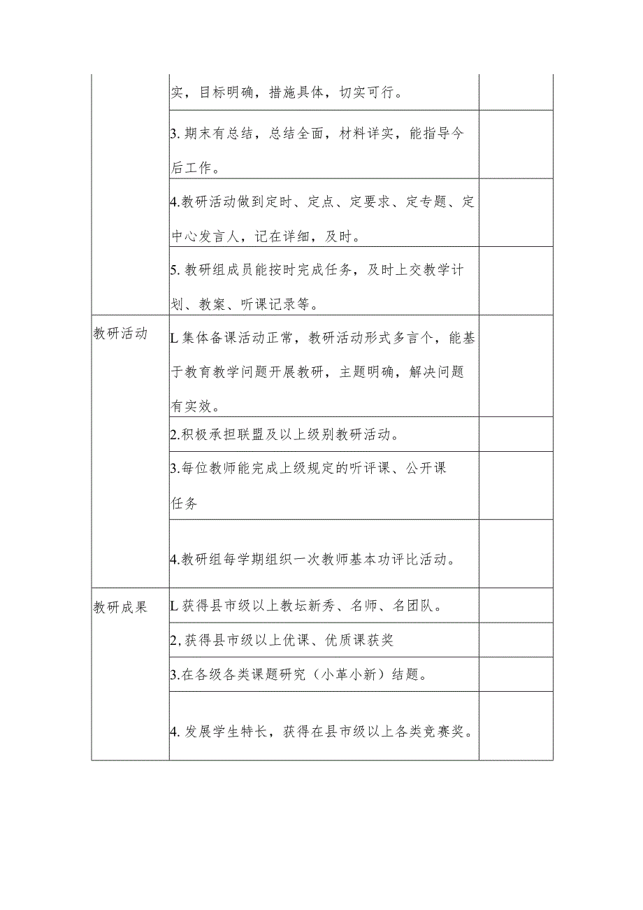 中学教研组建设工作方案_第4页