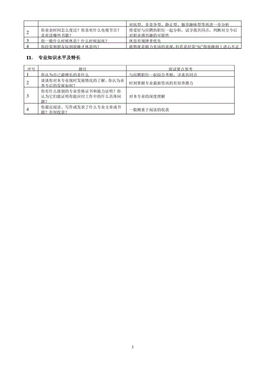 面试问题汇总_第3页