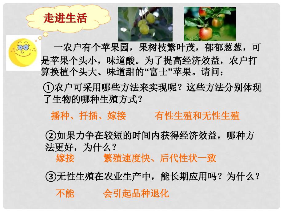 湖北省黄冈市九年级生物中考复习学案 生物的生殖和发育 课件_第3页