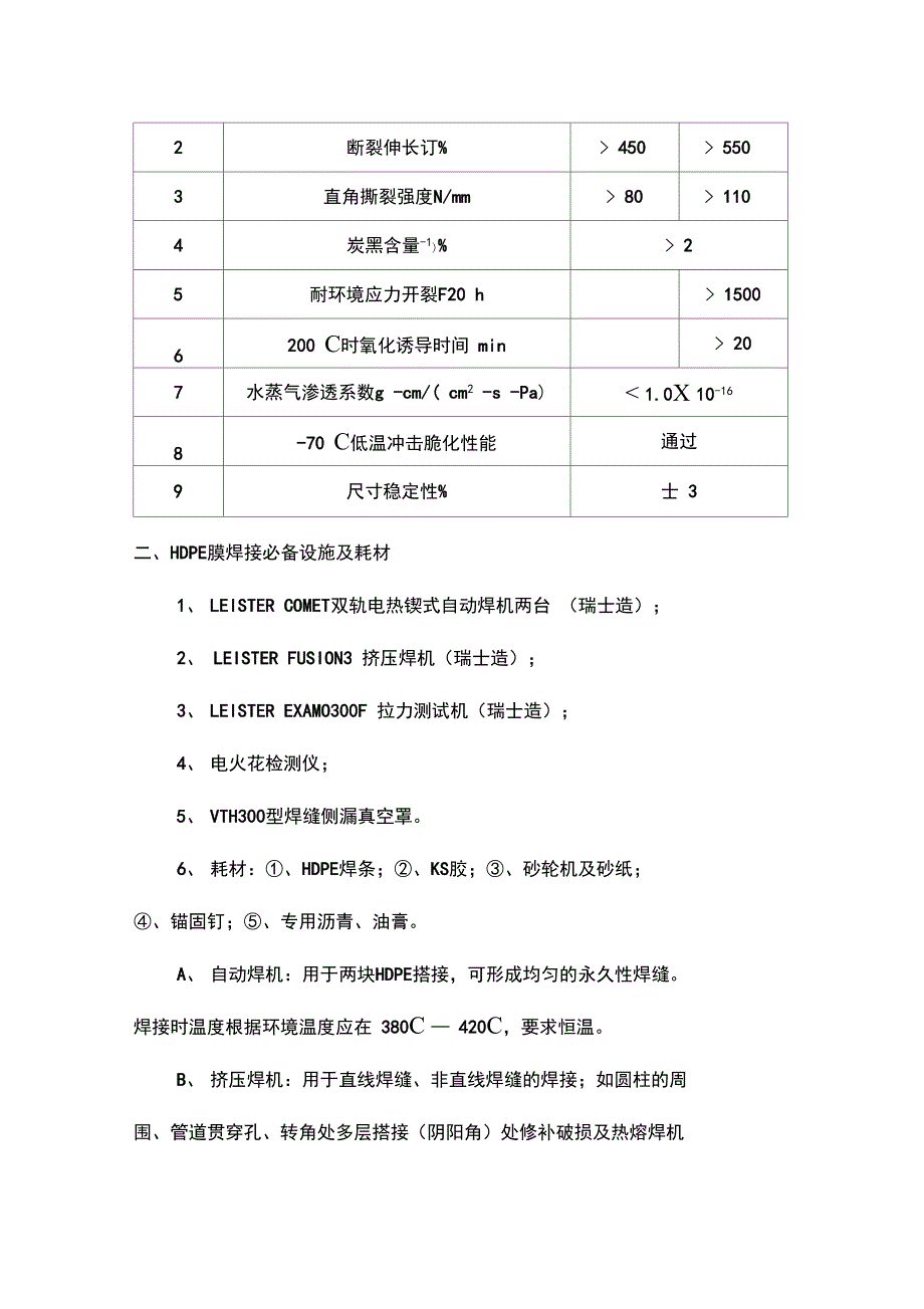 昆明新机场停车楼HDPE膜施工方案_第2页