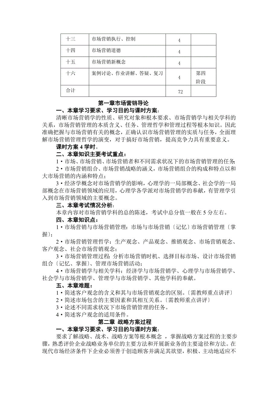 市场营销学自学考试教学资料_第2页