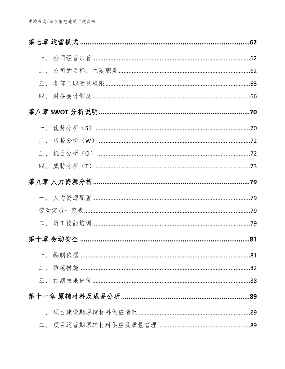 南京锂电池项目建议书【范文参考】_第4页