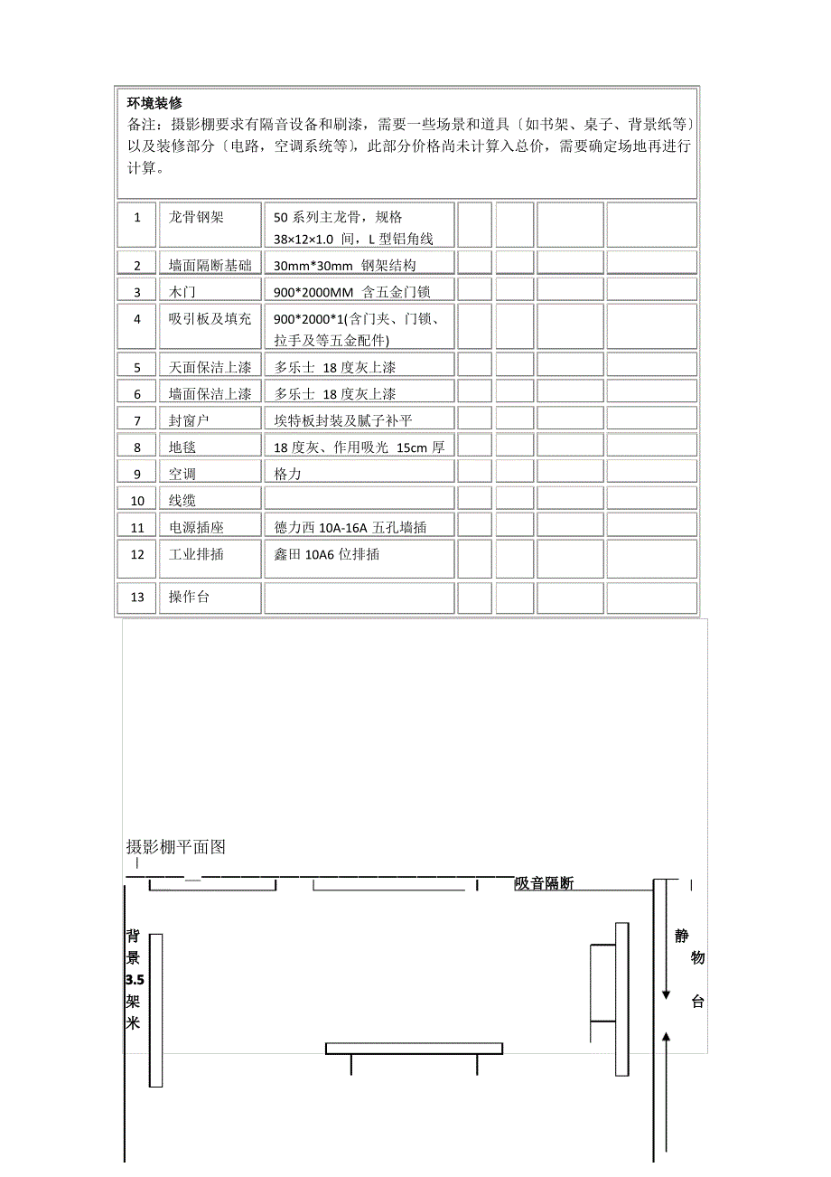 摄影棚建设方案_第2页