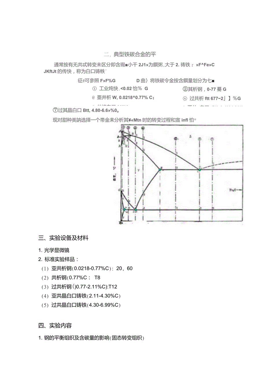 铁碳合金的显微组织与分析_第2页