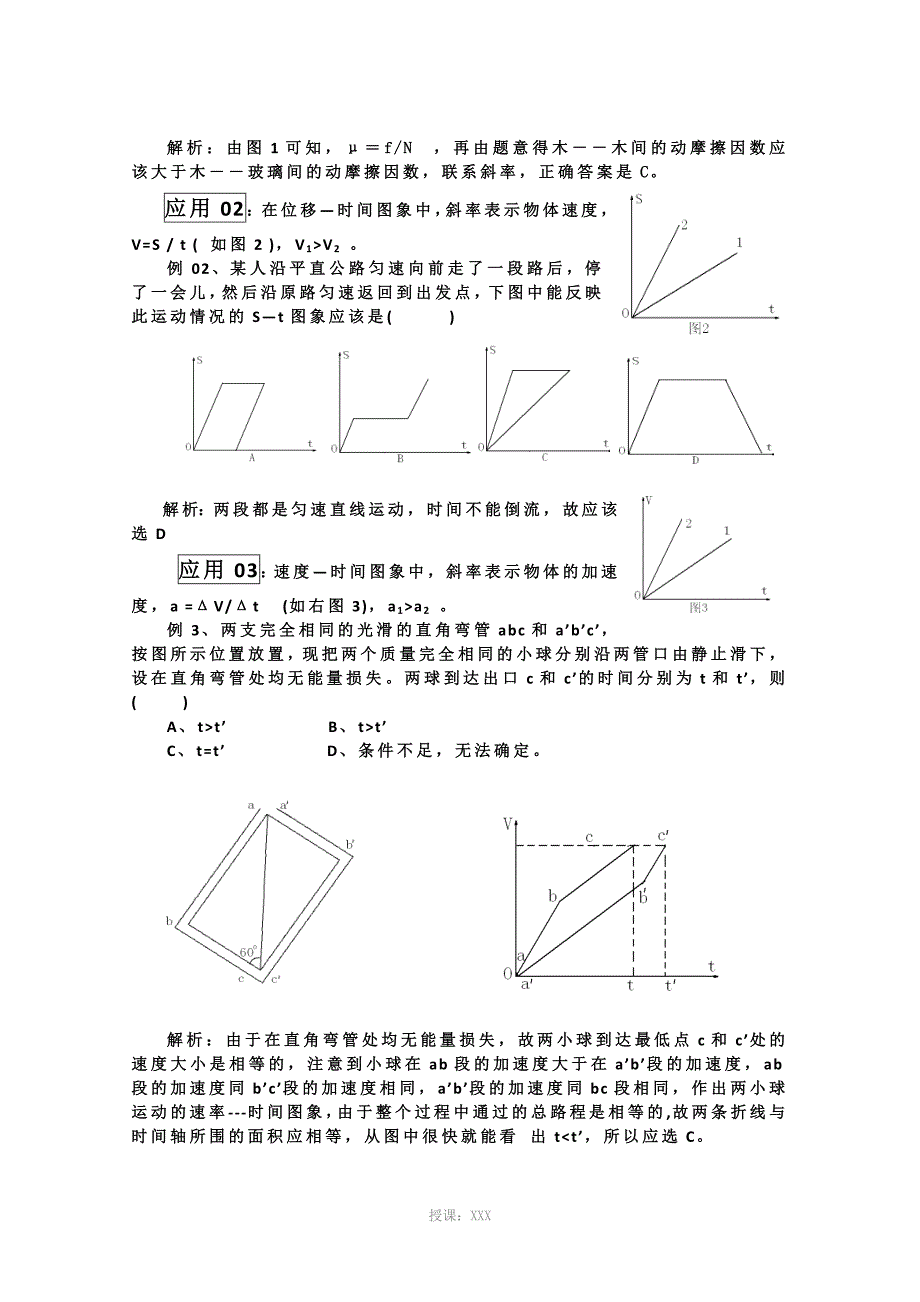 高中物理中的斜率问题总结_第3页