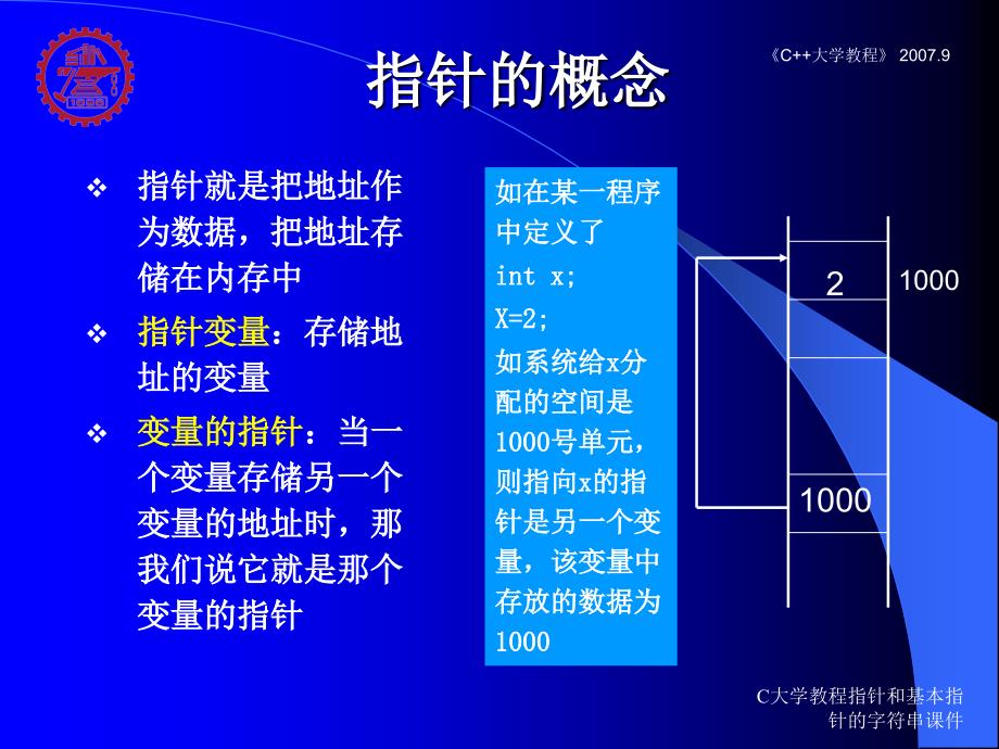 C大学教程指针和基本指针的字符串课件_第4页