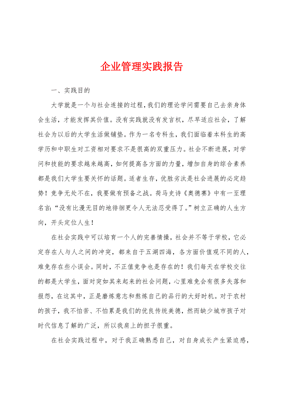 企业管理实践报告.docx_第1页