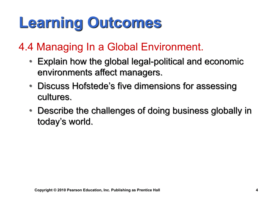 管理学英文课件：ch04 Managing in a Global Environment_第4页