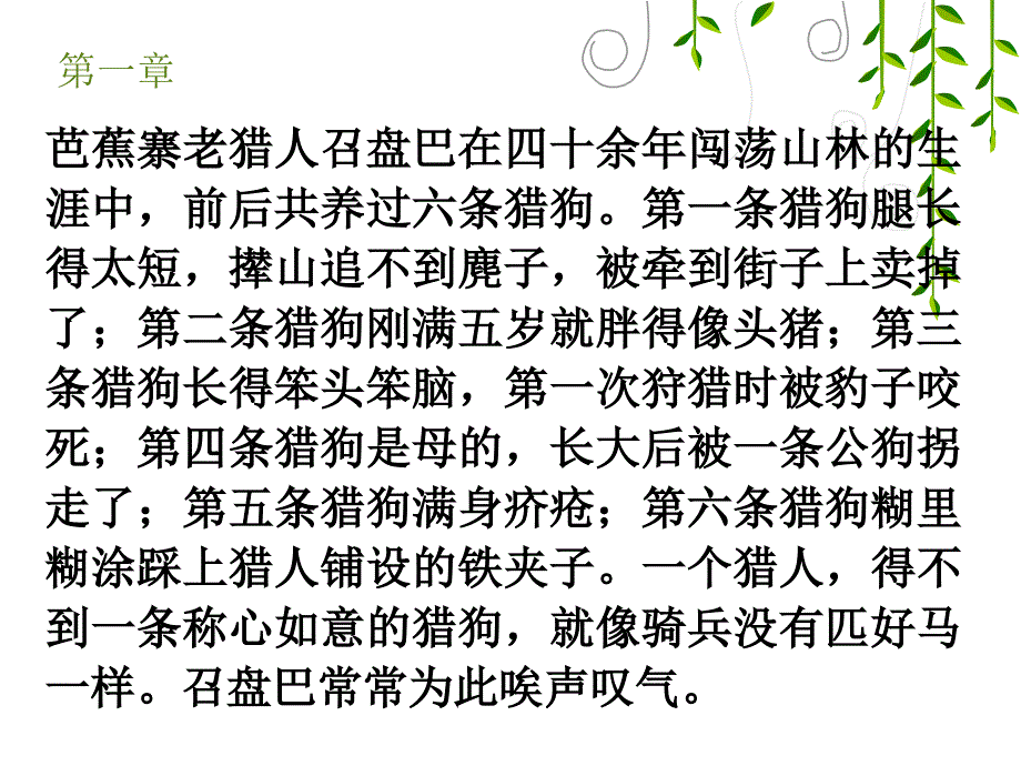 沈石溪小说第七条猎狗_第2页