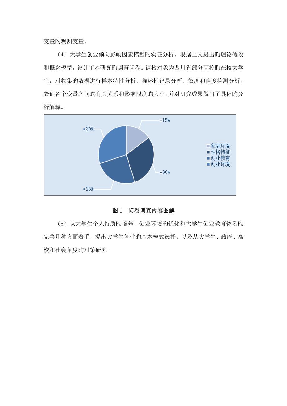 结合行为研究分析的大学生创业影响因素_第3页