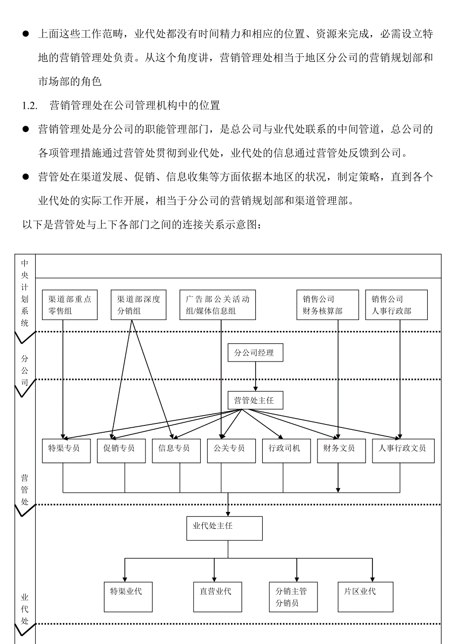 营销管理处操作手册-管理营销-合同-创业-财务-公司-报表_第3页