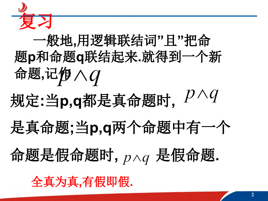 132简单的逻辑联结词2_第2页