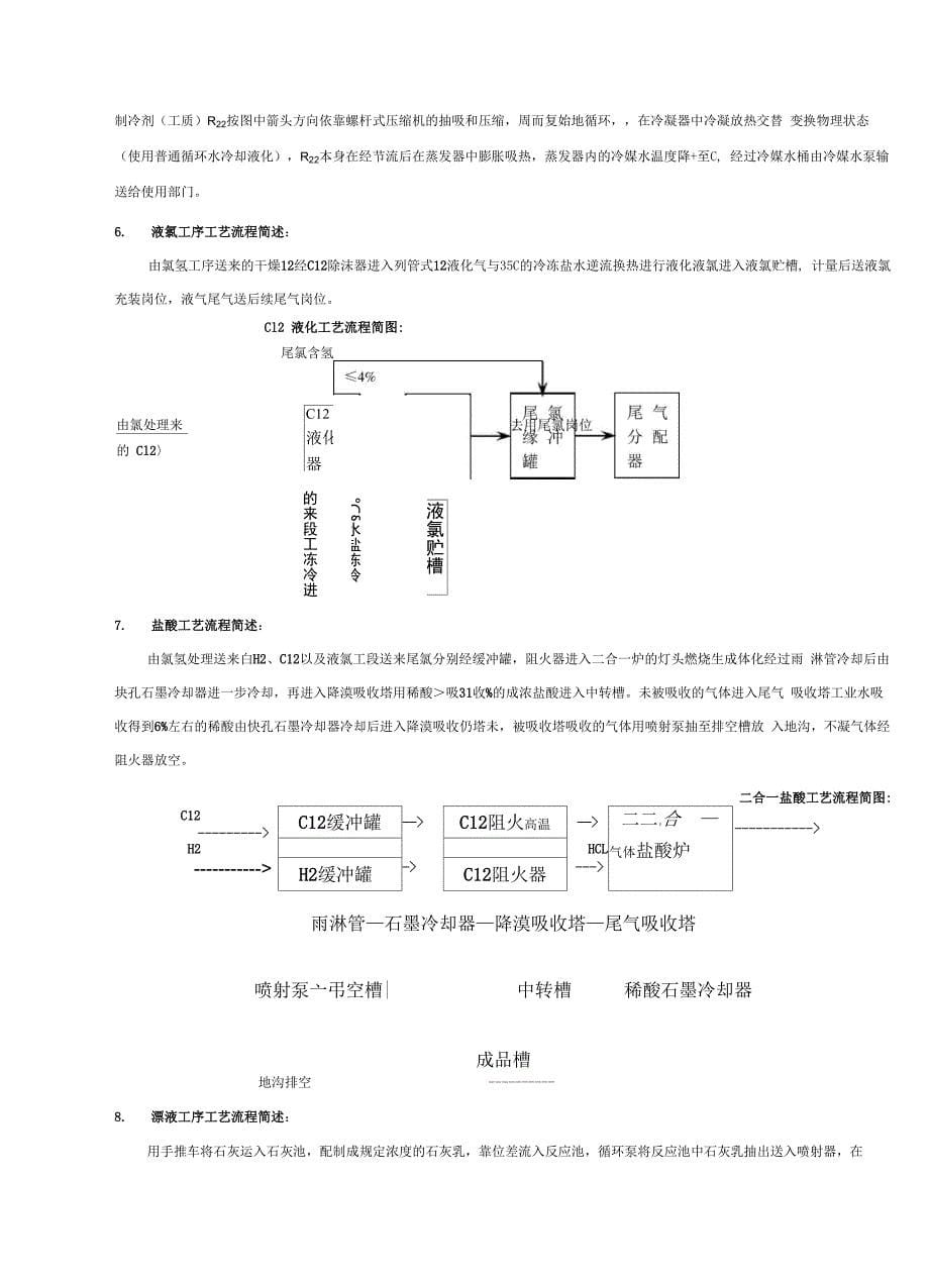 氯碱生产工艺流程资料_第5页