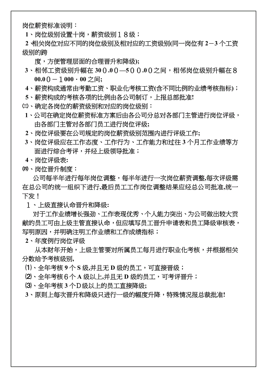 岗位薪资标准_第2页