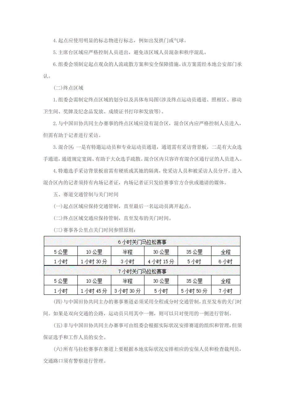 中国境内马拉松赛事组织标准_第2页