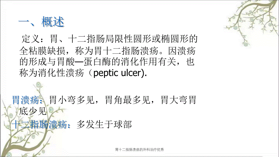 胃十二指肠溃疡的外科治疗优秀_第2页