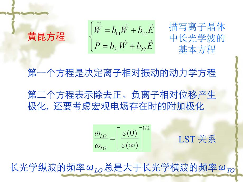 医学课件离子晶体的长光学波实验方法局域振动_第1页