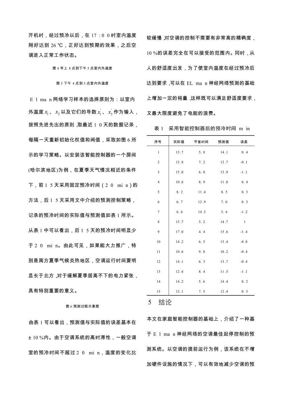 基于Elman的空调预冷时间的预测系统中国电气传动网欢_第5页