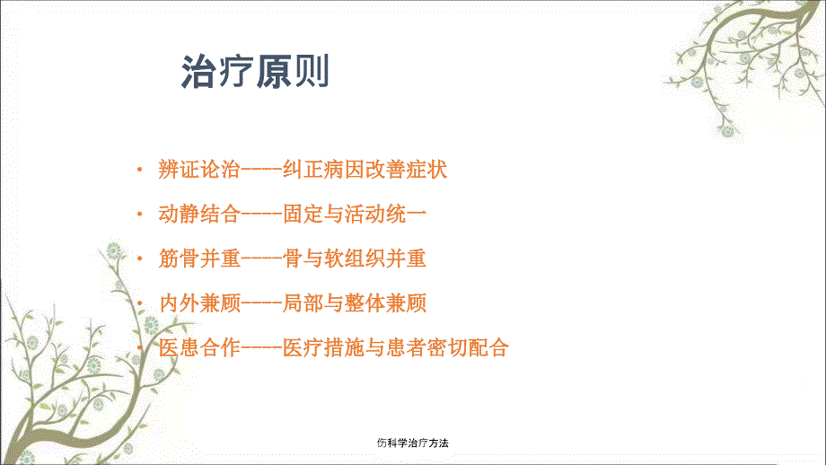 伤科学治疗方法课件_第3页