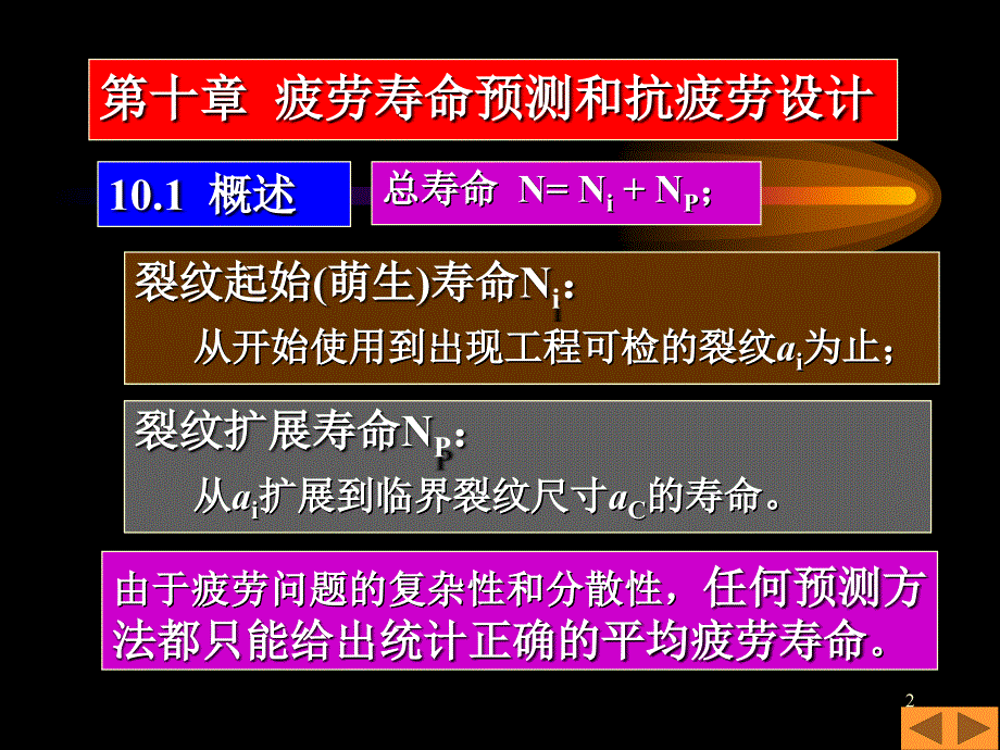 疲劳与断裂疲劳寿命预测和抗疲劳设计课件_第2页