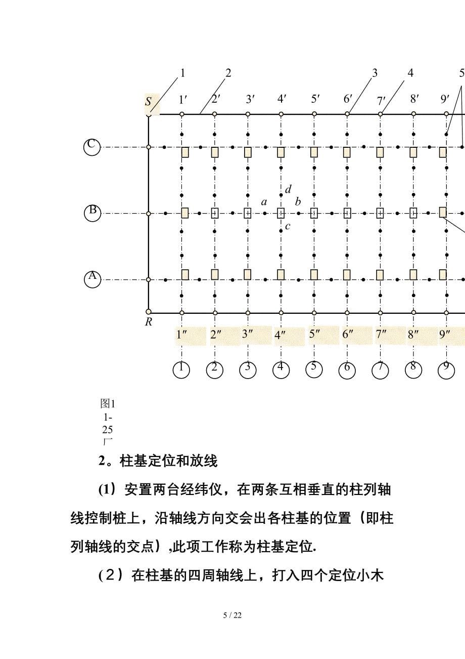 工业建筑施工测量_第5页